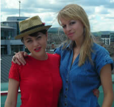 Jaime Winstone and Sian Breckin