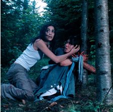 Morjana Alaoui and Mylène Jampanoï in Martyrs