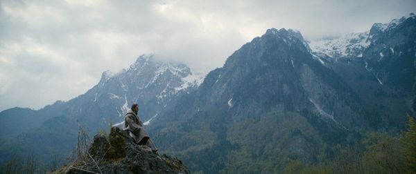 Arben Bajraktaraj as Besnik in A Shelter Among The Clouds. 'We filmed almost in chronological order - which is a luxury for an actor'