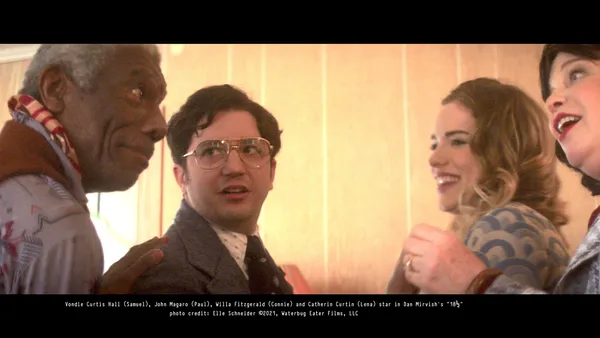 Vondie Curtis-Hall, John Magaro, Willa Fitzgerald and Catherine Curtin in 18½