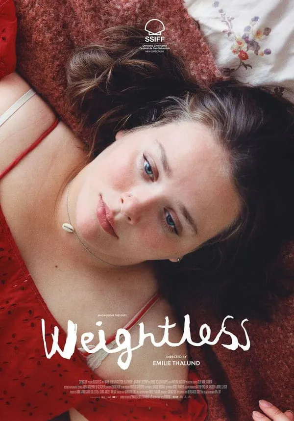 Poster for Weightless showing a teen girl
