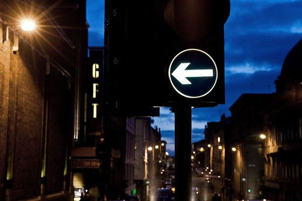 The Glasgow Film Theatre by night