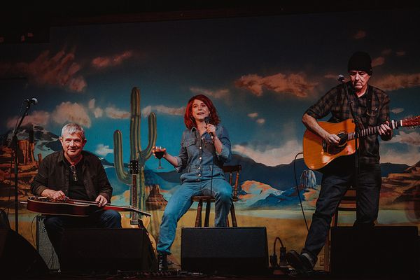 Jessie Buckley onstage after Wild Rose