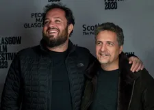 Juliano Dornelles and Kleber Mendonça Filho in Glasgow