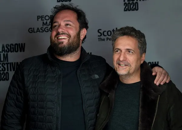 Juliano Dornelles and Kleber Mendonça Filho in Glasgow