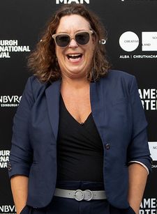 Janis Pugh at the film's world premiere at EIFF: 'The story at the heart of the film is the humour of the women'