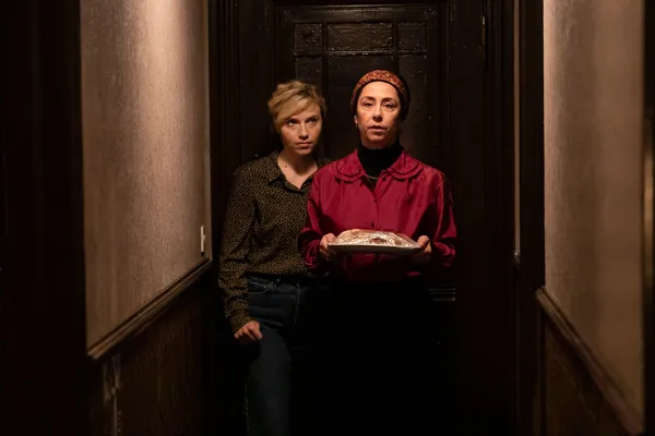 Josephine Park and Sofie Gråbøl in Attachment
