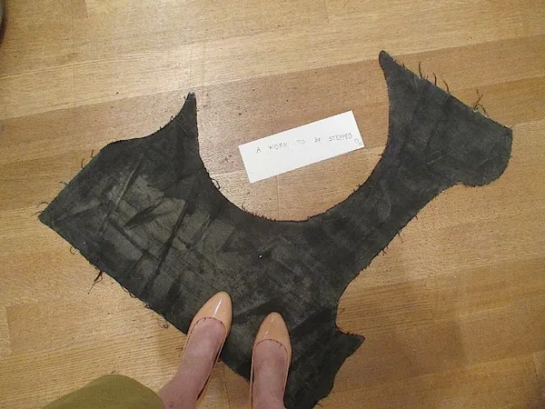 A WORK TO BE STEPPED ON