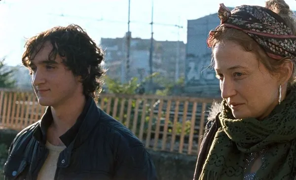 Adriano Tardiolo with Alba Rohrwacher in Happy As Lazzaro