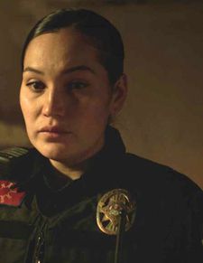 Lisandro Alonso on police officer Alaina Clifford: “I'm really used to working with non-professional actors …”