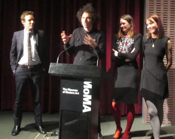 Alessandro Nivola, Azazel Jacobs, Emily Mortimer and Dolly Wells