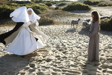 Aline Charles, Elise Charles and Lise Leplat Prudhomme in Bruno Dumont’s Jeannette, L'Enfance De Jeanne D’Arc