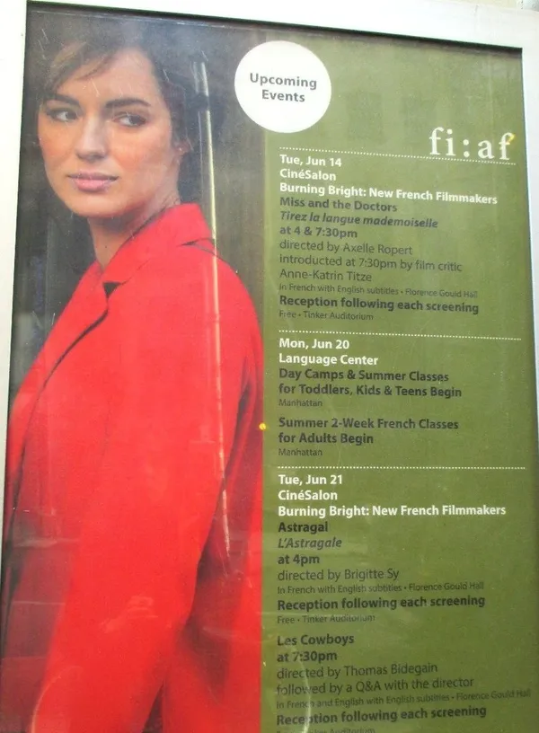 Alliance Française poster