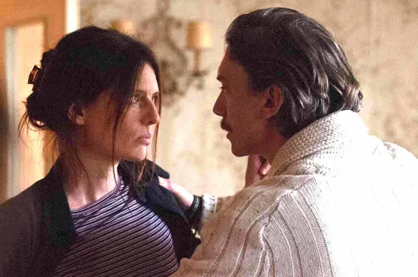Amélie Daure and Swann Arlaud in By The Grace Of God