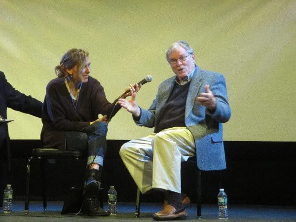 Amy Berg with D.A. Pennebaker