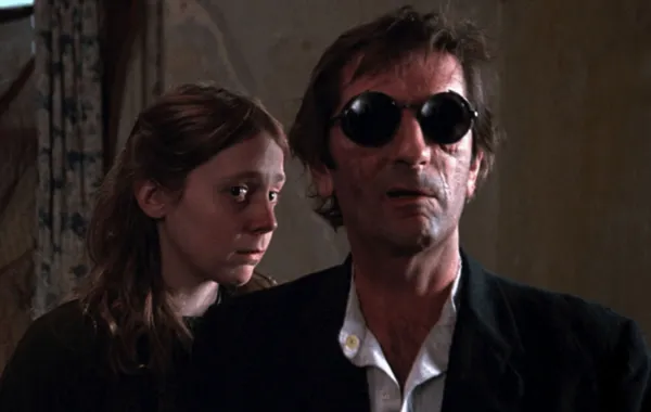 Amy Wright with Harry Dean Stanton