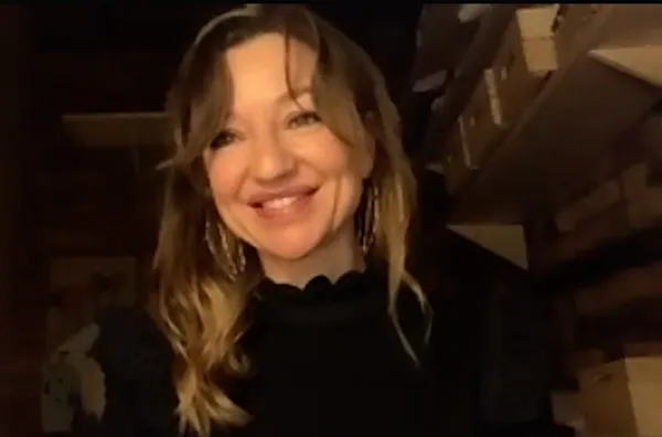 Andrea Bræin Hovig in her Oslo studio