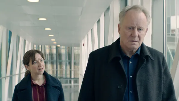 Andrea Bræin Hovig and Stellan Skarsgård in Hope (Håp)