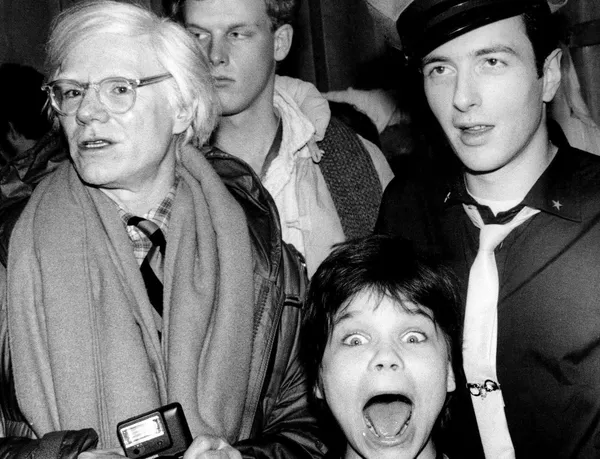 Andy Warhol, Joe Strummer, and Harley Flanagan