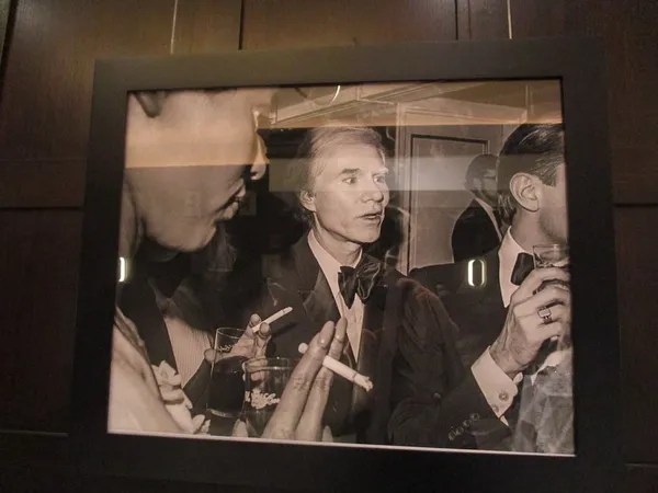 Andy Warhol at The Carlyle