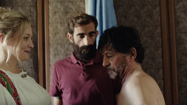 Gavino Ledda with Anna König and Marco Zucca
