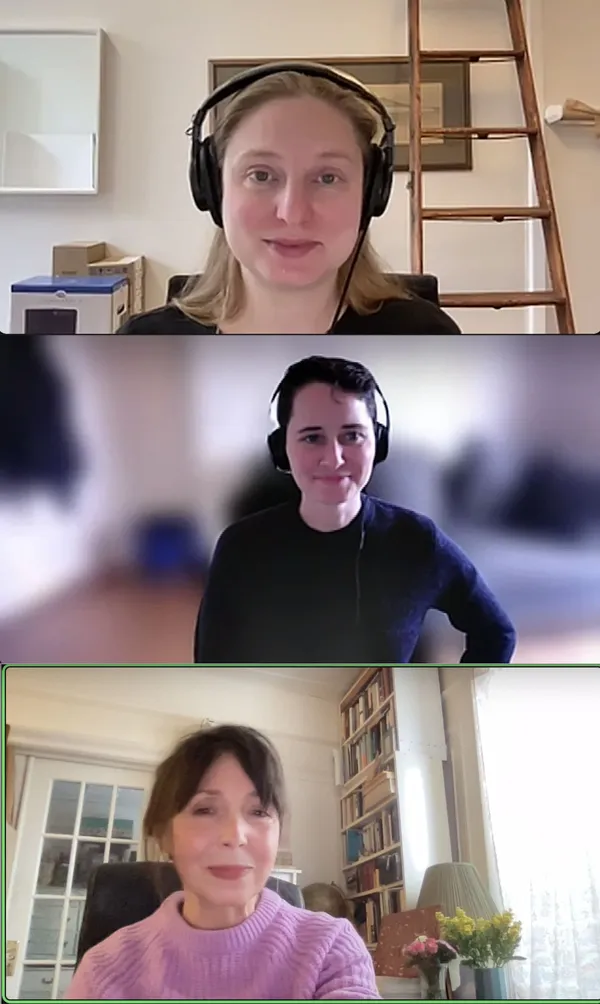 Anna Moot-Levin with Laura Green and Anne-Katrin Titze