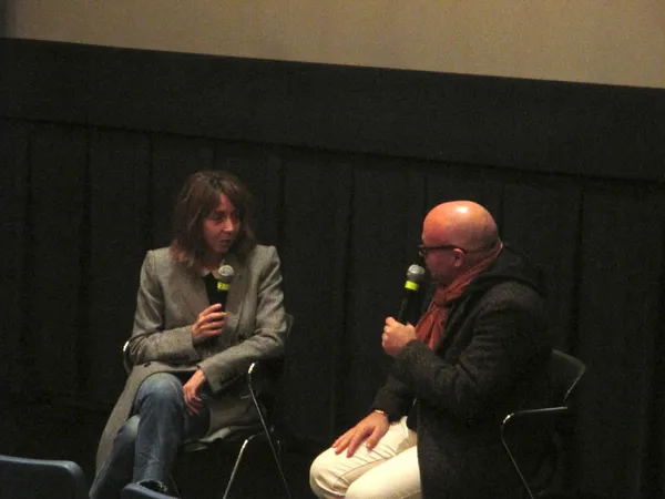 Gianfranco Rosi with Anne-Katrin Titze 2