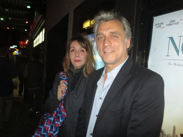 Lior Ashkenazi with Anne-Katrin Titze