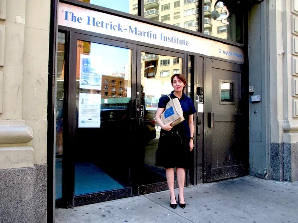 Anne Katrin Titze at the Hetrick-Martin Institute