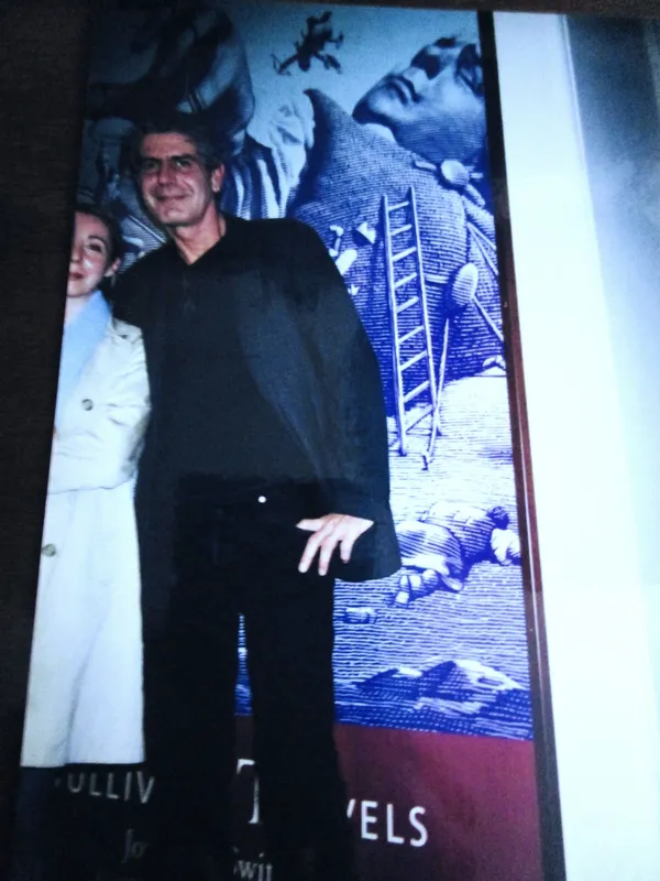 Anthony Bourdain with Anne-Katrin Titze