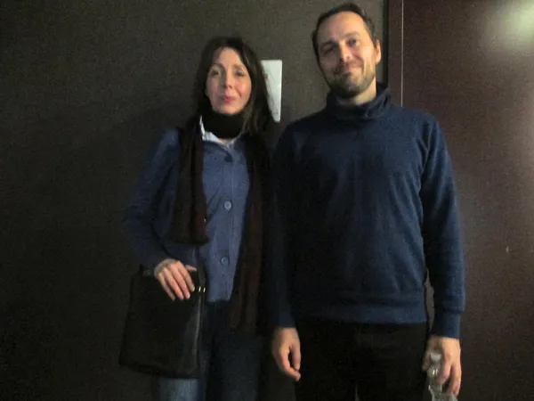Simon Lereng Wilmont with Anne-Katrin Titze