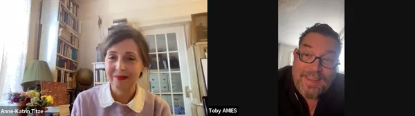 Toby Amies and Anne-Katrin Titze