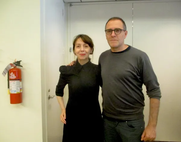 Valerio Mastandrea with Anne-Katrin Titze