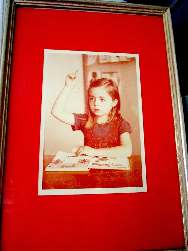 Anne-Katrin Titze aged six