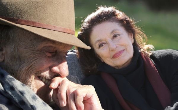 Anouk Aimée in The Best Years Of A Life with Jean-Louis Trintignant, reprising their characters 53 years on from A Man And A Woman. Director Claude Lelouch said:  'It was wonderful for us all to get together again. It was as though something had been left unfinished, and none of us wanted it to end.'