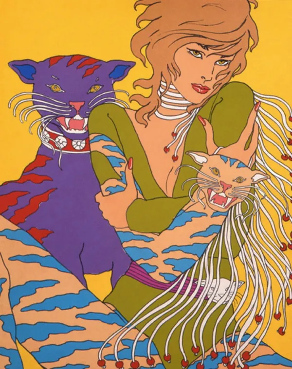 Patti D'Arbanville by Antonio Lopez