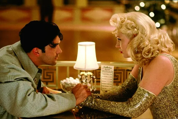 Antonio Banderas and Cathy Moriarty in The Mambo Kings
