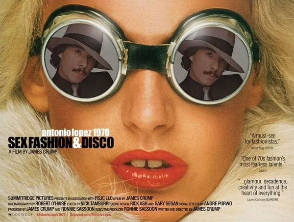 Antonio Lopez 1970: Sex Fashion And Disco UK poster