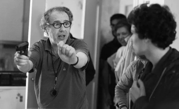 Arnaud Desplechin and Quentin Dolmaire