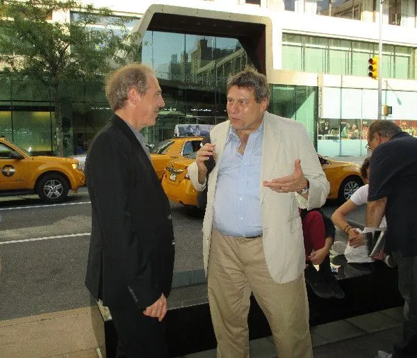 Arnaud Desplechin and Richard Peña