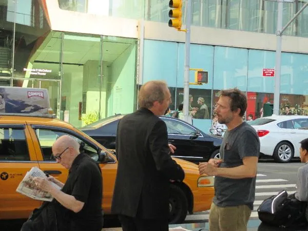 Arnaud Desplechin and Mathieu Amalric 2