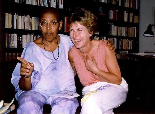 Audre Lorde with Dagmar Schultz