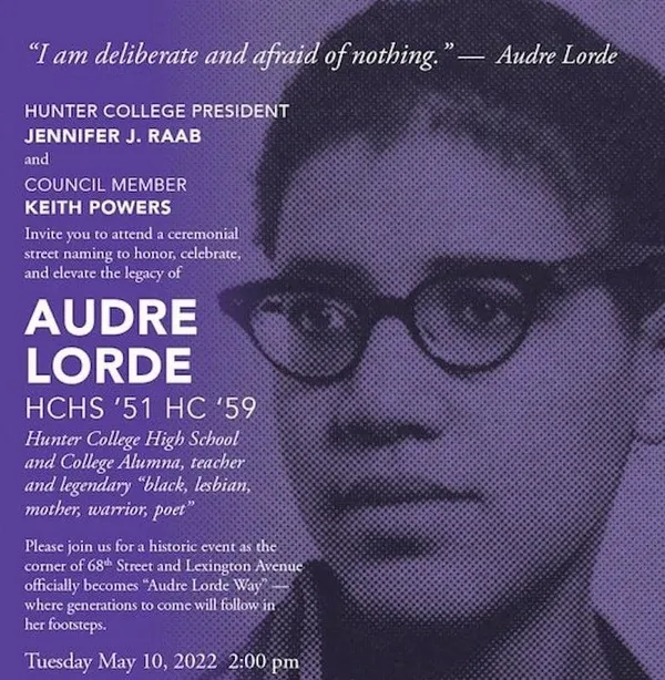Audre Lorde Way