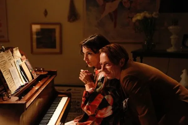 Jeanne Balibar and Matheiu Amalric