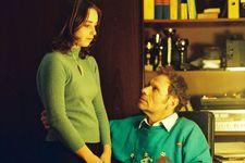 Rita (Barbara Osika) with her father (Wolfgang Kostal) in Lovely Rita