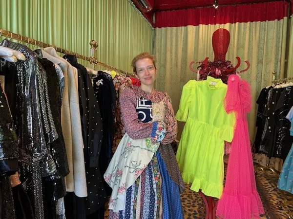 Batsheva Hay in her shop 2