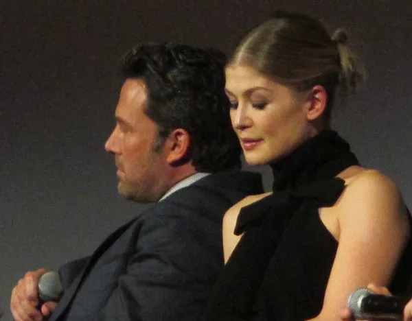 Ben Affleck with Rosamund Pike