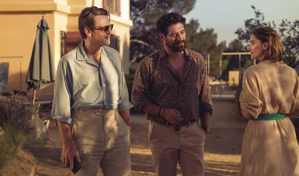 Benoît Magimel, Nuno Lopes and Clotilde Courau in An Easy Girl 2