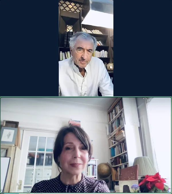 Bernard-Henri Lévy with Anne-Katrin Titze 3