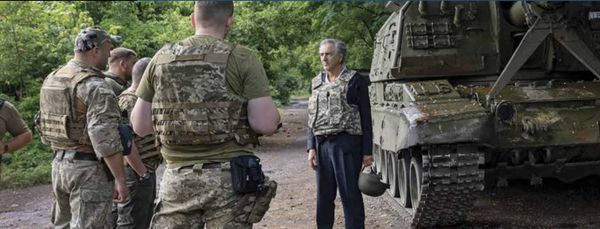 Bernard-Henri Lévy on Glory To The Heroes and Slava Ukraini composer Slava Vakarchuk: “He’s not only the Ukrainian Bono or the Ukrainian Sting - he’s of course that - but he is also one of the embodiments of the soul of Ukraine.”